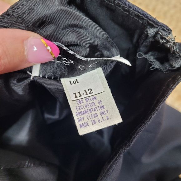 BETSEY & Adam Black Cocktail Fit & Flare Mini Dress - Picture 8 of 11